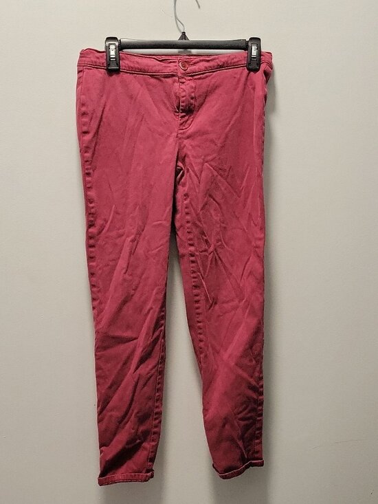 LILA RYAN Pants - Woman's Lila Ryan Jean/pants - size 4 - Color Tibetan Red - relax,jog,walk,hike